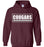 Cinco Ranch Cougars Maroon Unisex Hoodie 49