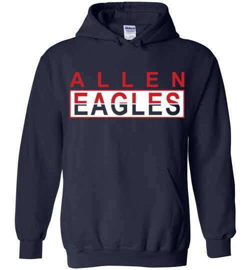 Allen High School Navy Classic Hoodie 31