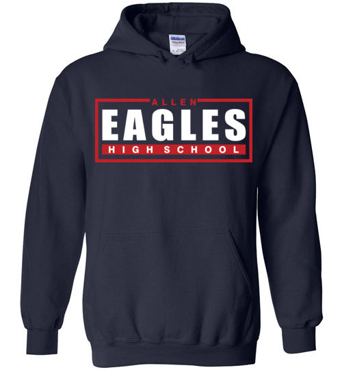 Allen High School Navy Unisex Hoodie 49