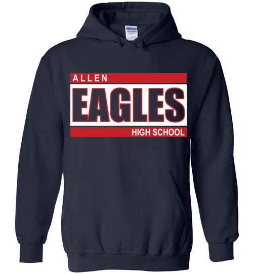 Allen High School Navy Unisex Hoodie 98