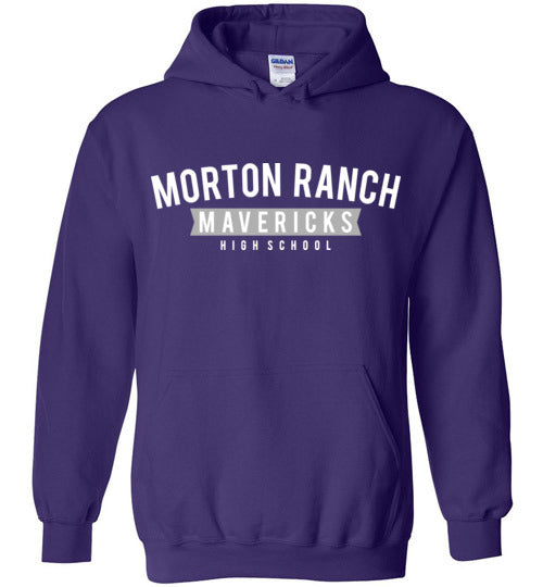 Morton Ranch High School Purple Unisex Hoodie 21