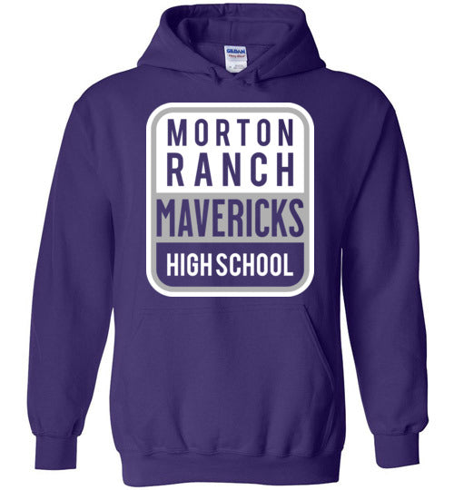 Morton Ranch High School Purple Unisex Hoodie 01