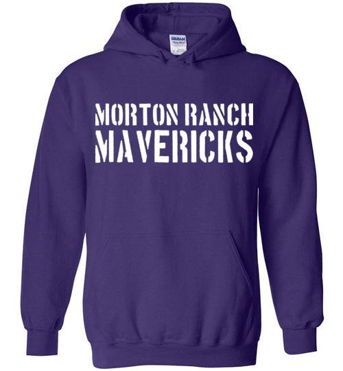 Morton Ranch High School Purple Unisex Hoodie 17