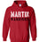 Martin High School Red Classic Hoodie 17