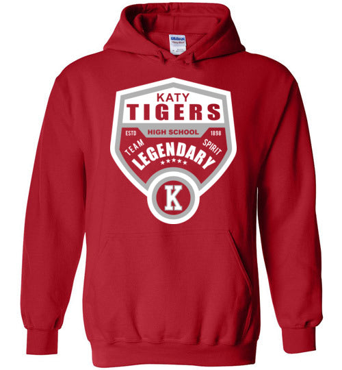 Katy High School Red Unisex Hoodie 14