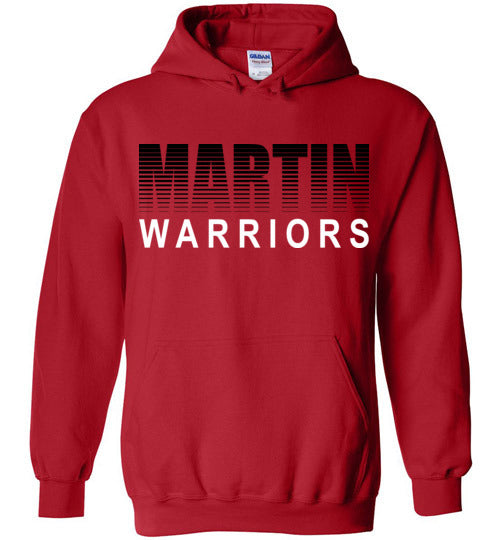 Martin High School Red Classic Hoodie 24