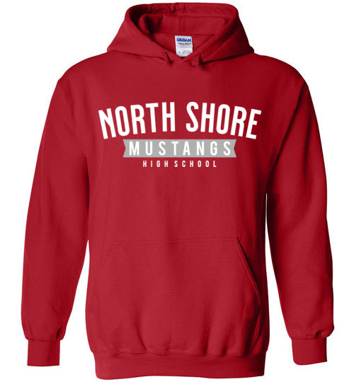 North Shore High School Red Classic Hoodie 21