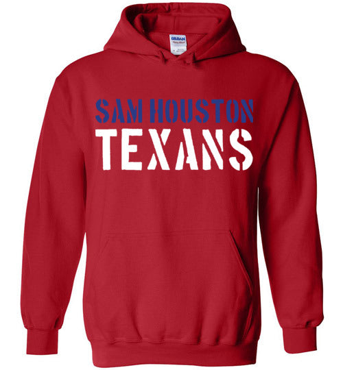 Sam Houston High School Red Classic Hoodie 17