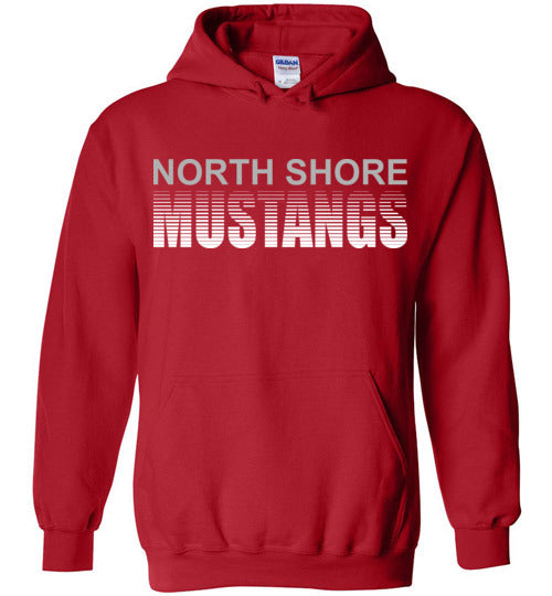 North Shore High School Red Unisex Hoodie 24