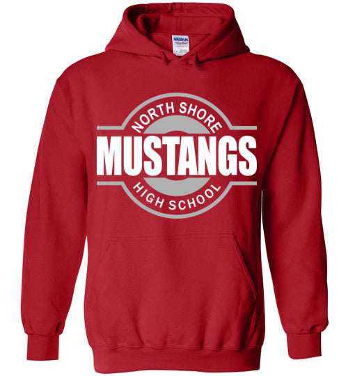 North Shore High School Red Unisex Hoodie 11