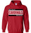 Del Valle High School Cardinals Red Classic Hoodie 98