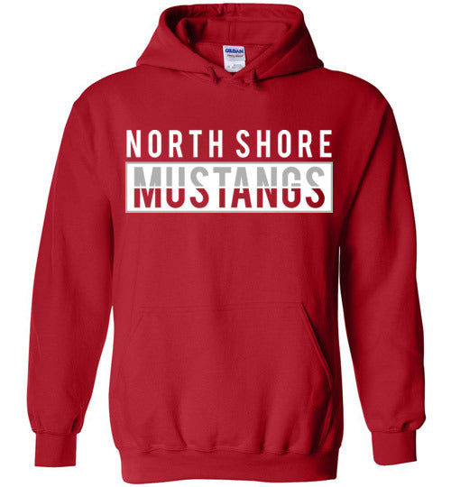 North Shore High School Red Unisex Hoodie 31