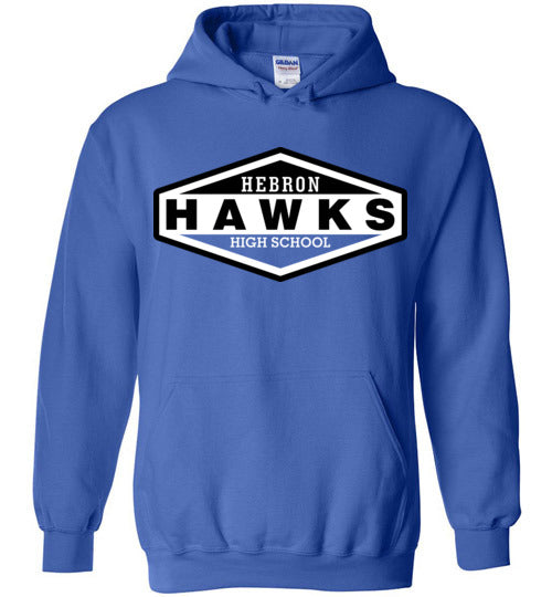 Hebron High School Royal Blue Classic Hoodie 09