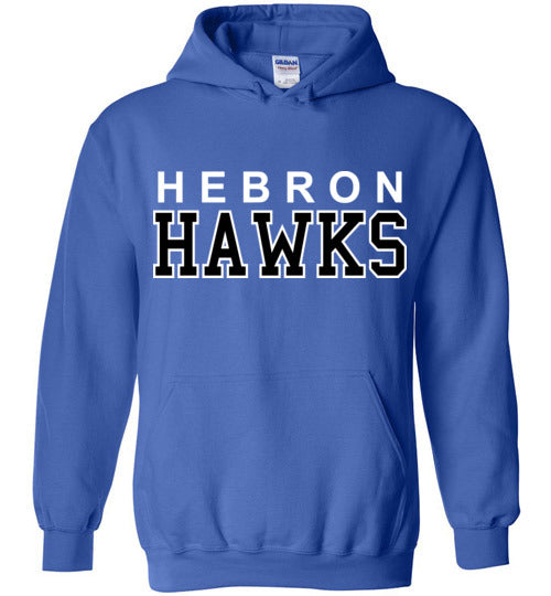 Hebron High School Royal Blue Classic Hoodie 10