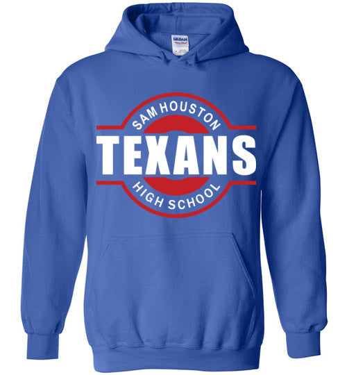 Sam Houston High School Royal Blue Classic Hoodie 11