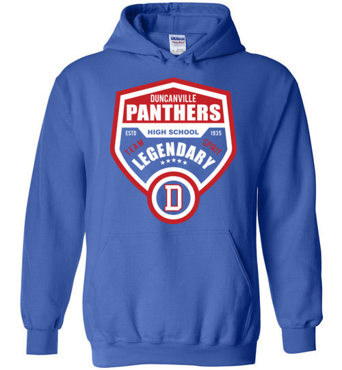 Duncanville High School Royal Hoodie 14