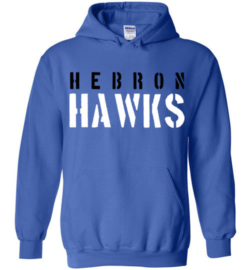 Hebron High School Royal Blue Classic Hoodie 17