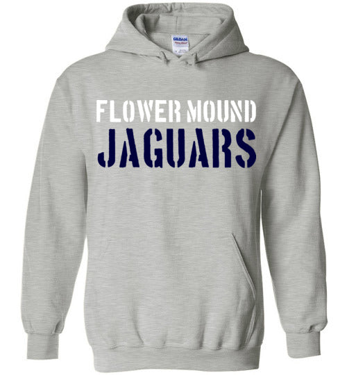 Flower Mound High School Sports Grey Classic Hoodie 17