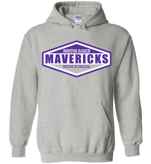 Morton Ranch High School Grey Unisex Hoodie 09