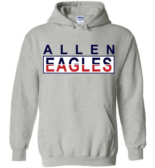 Allen High School Sports Grey Unisex Hoodie 31