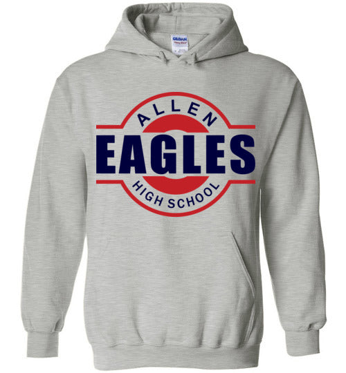 Allen High School Sports Grey Unisex Hoodie 11