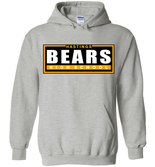 Hastings High School Sports Grey Classic Hoodie 49