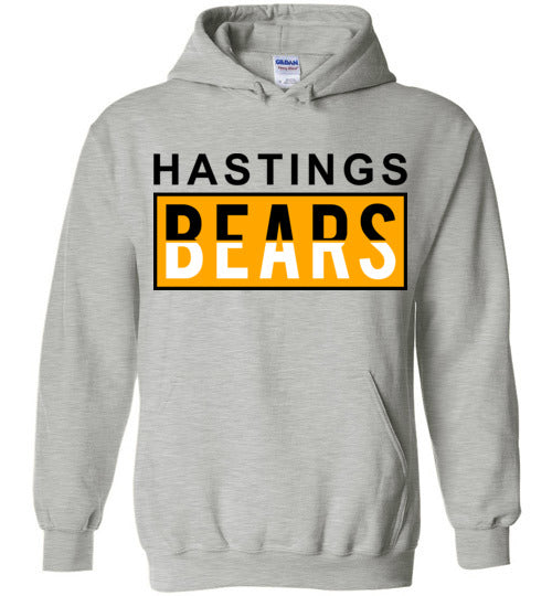 Hastings High School Sports Grey Classic Hoodie 31