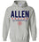 Allen High School Sports Grey Unisex Hoodie 03