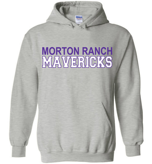 Morton Ranch High School Grey Unisex Hoodie 10