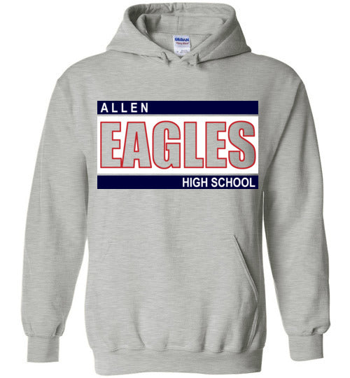 Allen High School Sports Grey Unisex Hoodie 98