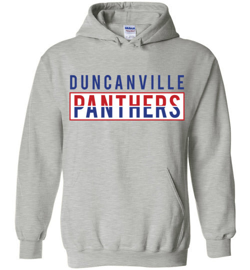 Duncanville High School Sports Grey Hoodie 31