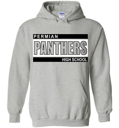 Permian High School Sports Grey Classic Hoodie 98