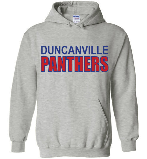 Duncanville High School Sports Grey Hoodie 10