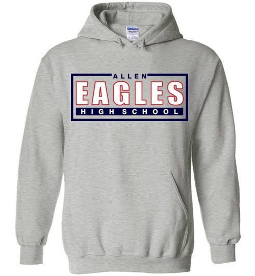 Allen High School Sports Grey Unisex Hoodie 49