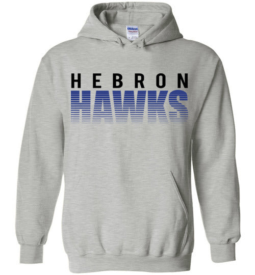 Hebron High School Sports Grey Classic Hoodie 24