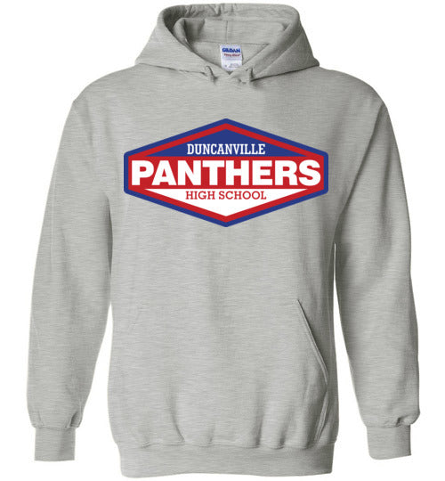 Duncanville High School Sports Grey Hoodie 09