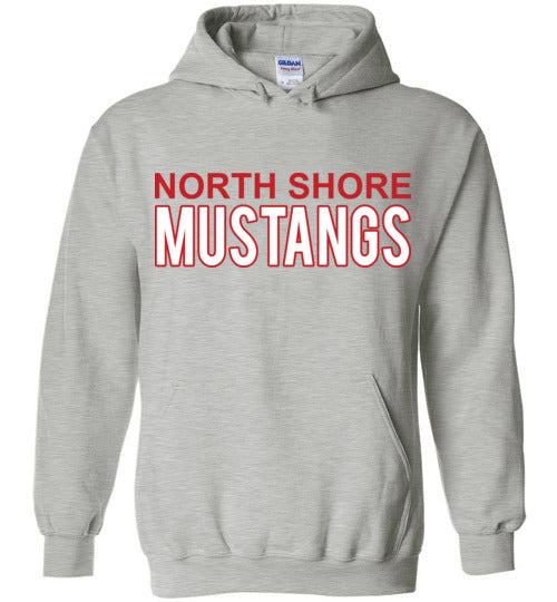 North Shore High School Sports Grey Hoodie 10