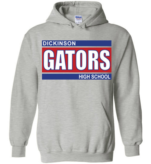 Dickinson High School Gators Sports Grey Classic Hoodie 98