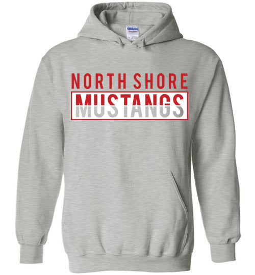 North Shore High School Sports Grey Hoodie 31