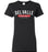 Del Valle High School Cardinals Women's Black T-shirt 21