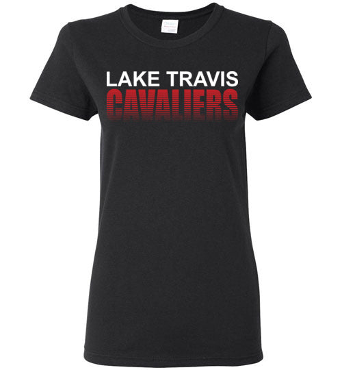 Lake Travis High School Women's Black T-shirt 24