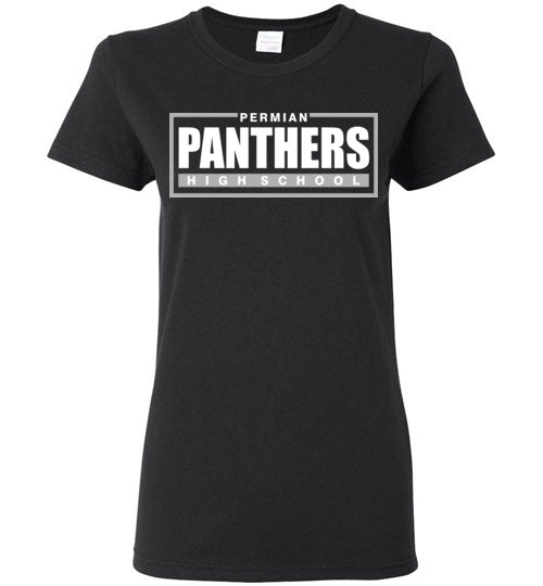 Permian High School Women's Black T-shirt 49