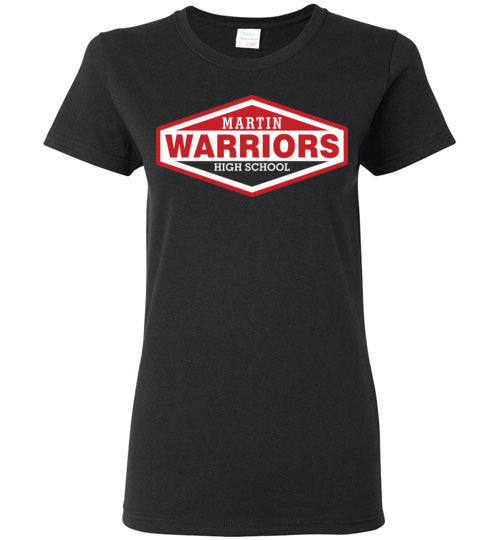 Martin High School Women's Black T-shirt 09