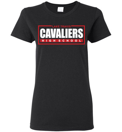 Lake Travis High School Women's Black T-shirt 49