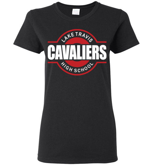 Lake Travis High School Women's Black T-shirt 11