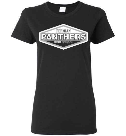 Permian High School Women's Black T-shirt 09