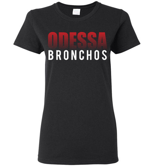 Odessa High School Women's Black T-shirt 24