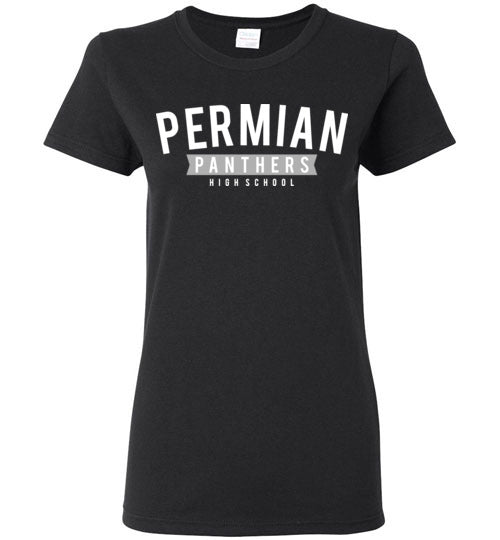 Permian High School Women's Black T-shirt 21