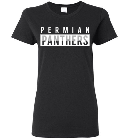 Permian High School Women's Black T-shirt 31