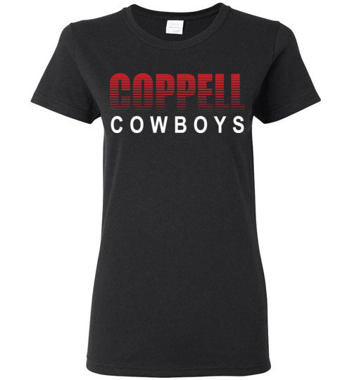 Coppell High School Women's Black T-shirt 24